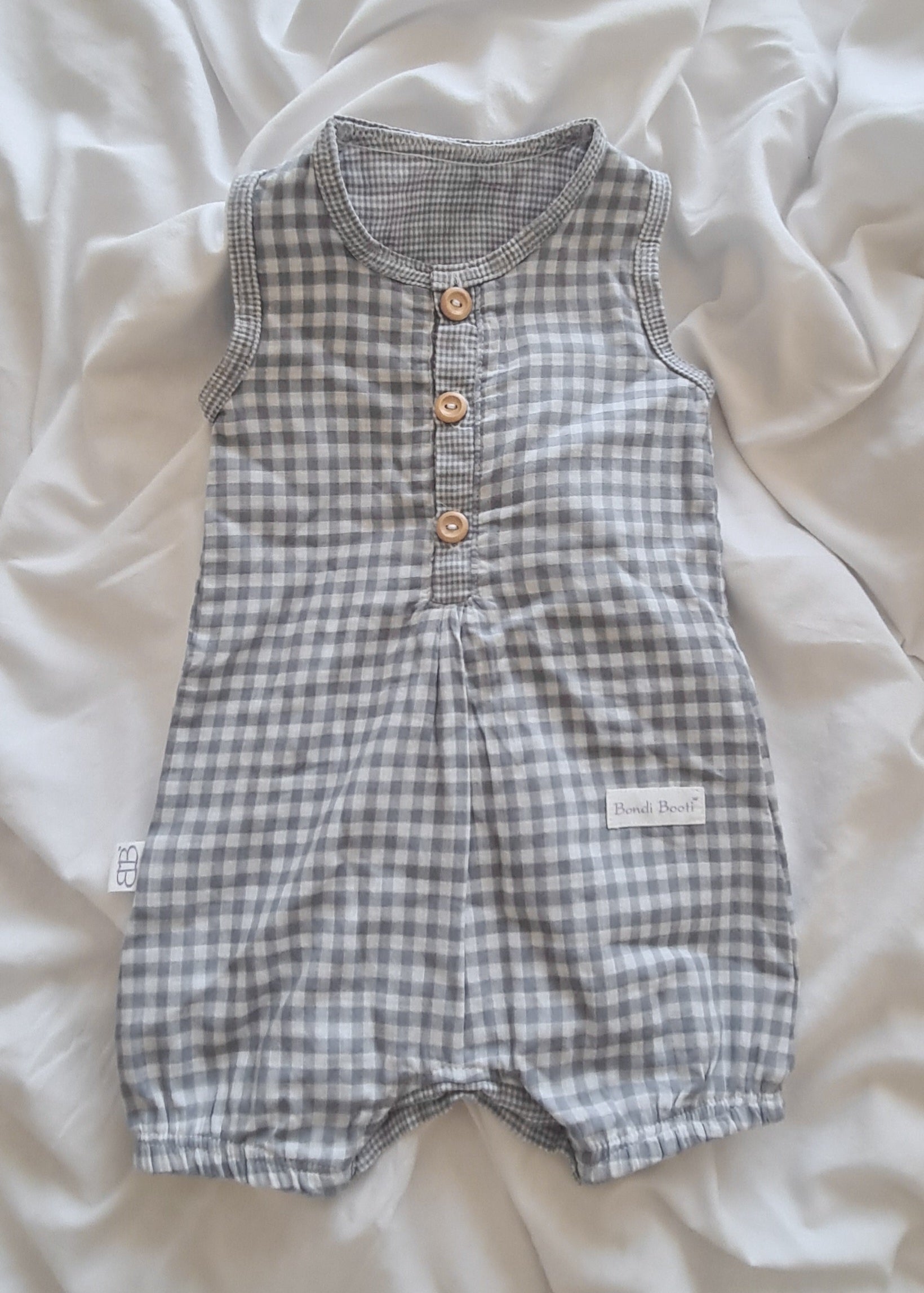 Matteo Romper - Gingham