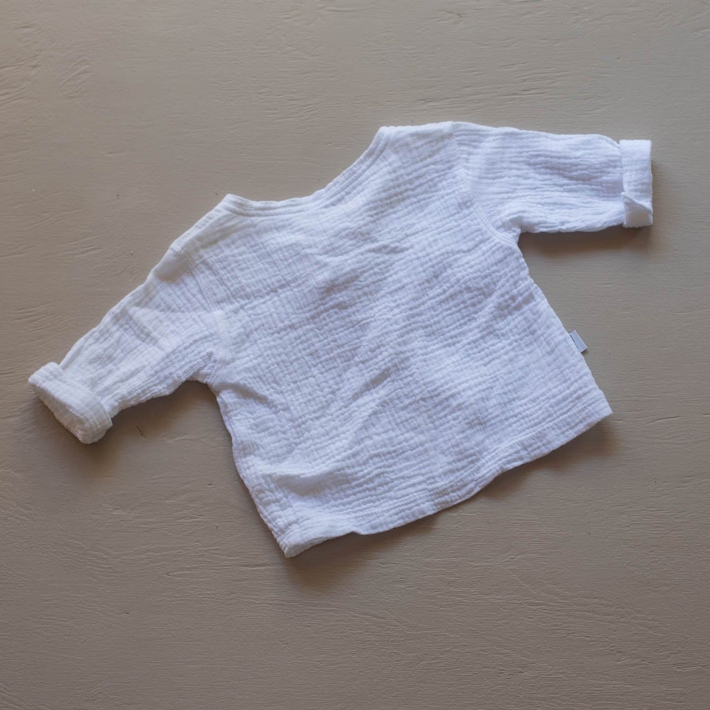 baby and toddler everyday top in white