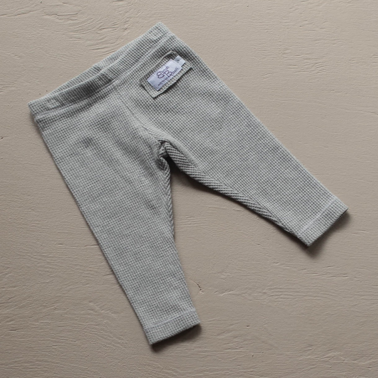 Ribbed Leggings newborn baby toddler grey