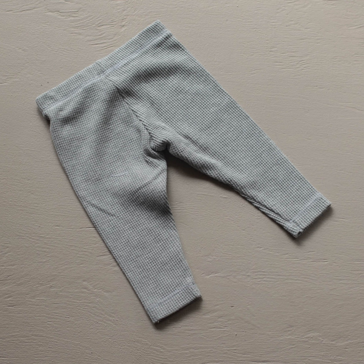 Ribbed Leggings newborn baby toddler grey