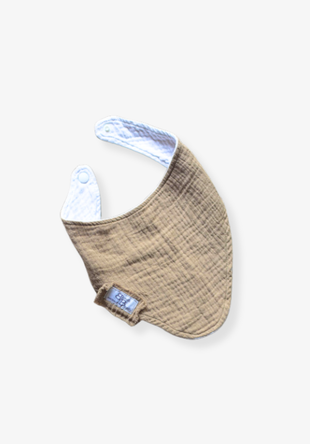 Organic cotton dribble bib gift pack for babies featuring soft, neutral shades