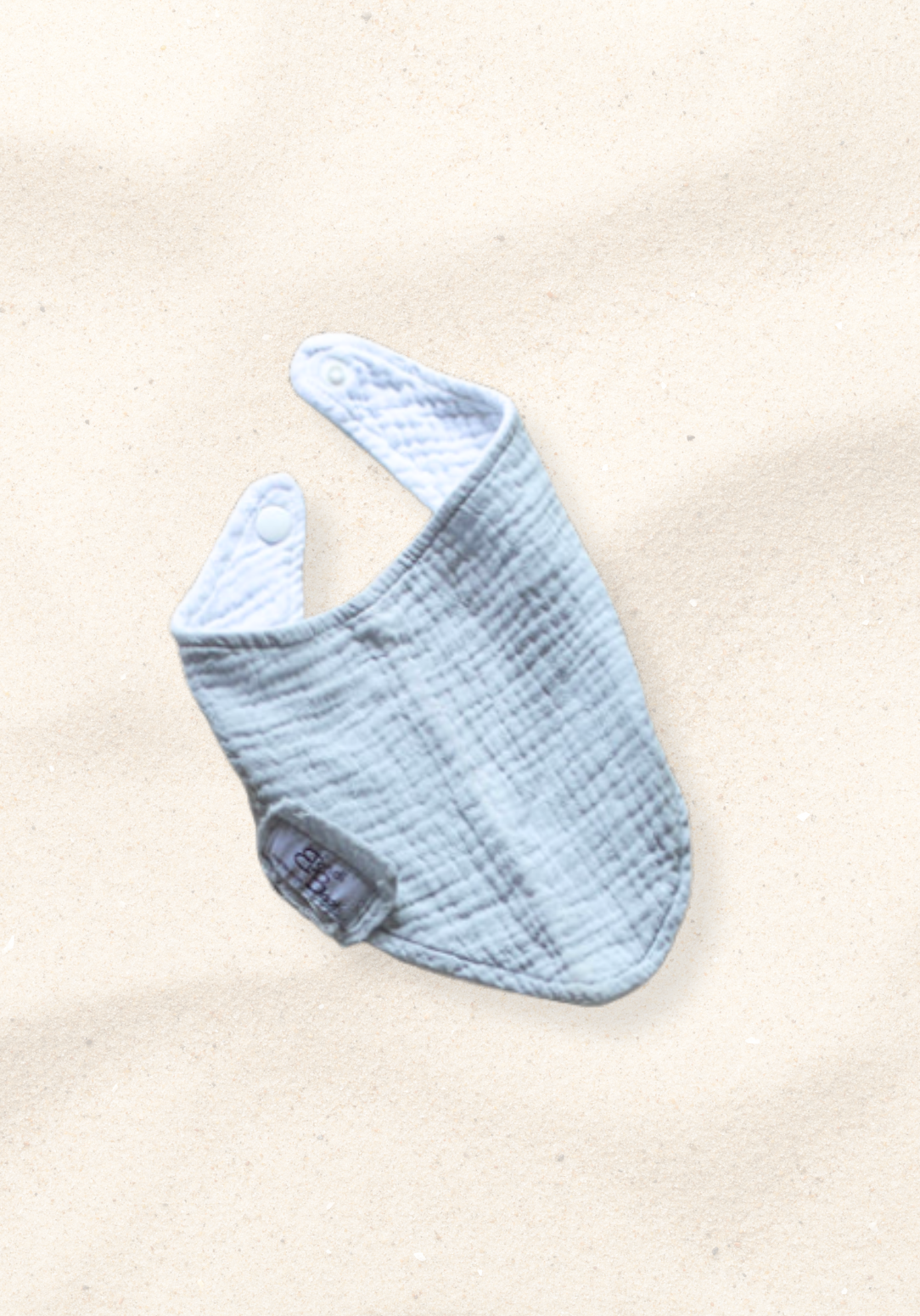 Organic cotton dribble bib gift pack for babies featuring soft, neutral shades
