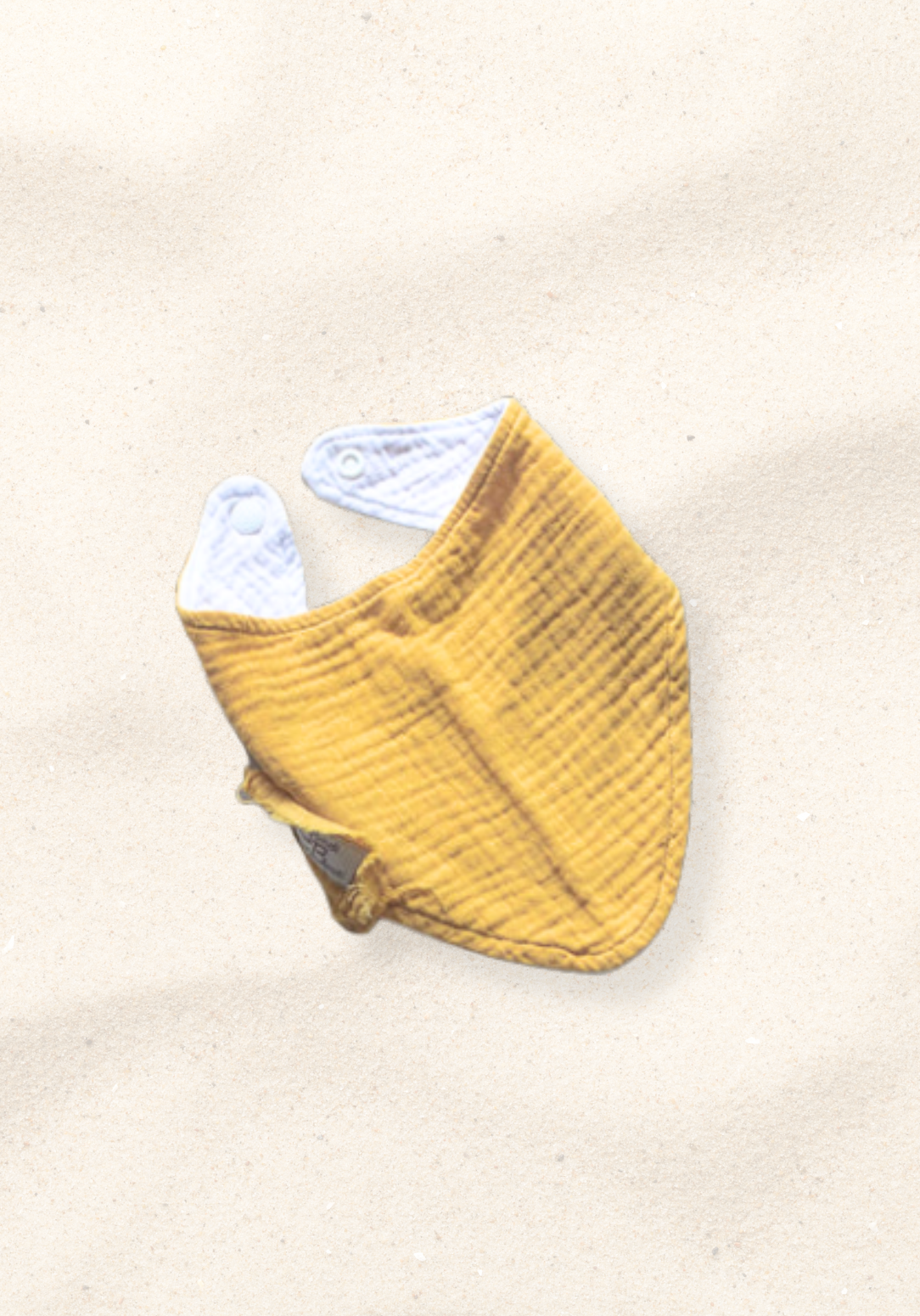 Organic cotton dribble bib gift pack for babies featuring soft, neutral shades