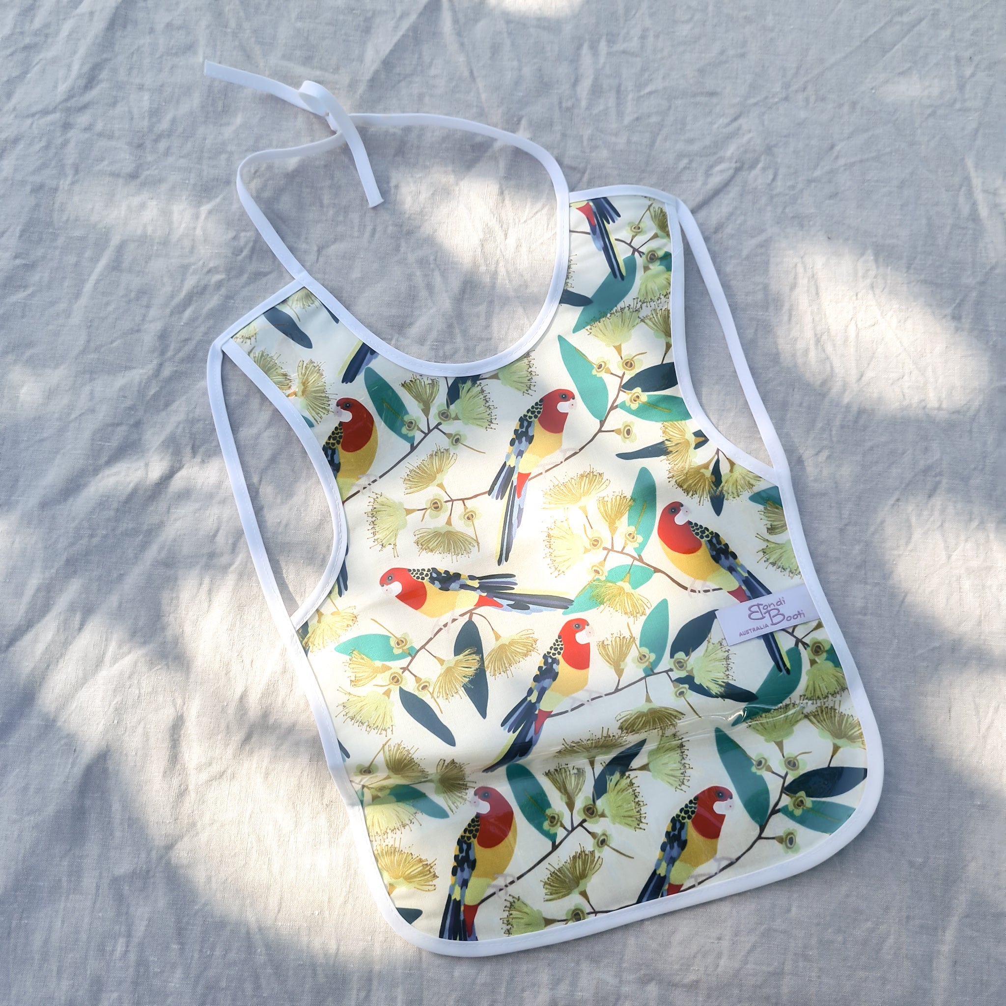 Baby bib Easy clean birds