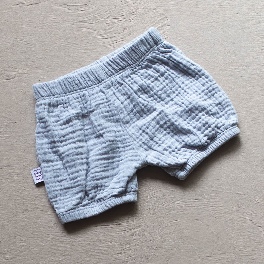 soft organic cotton neutral baby shorts bloomers
