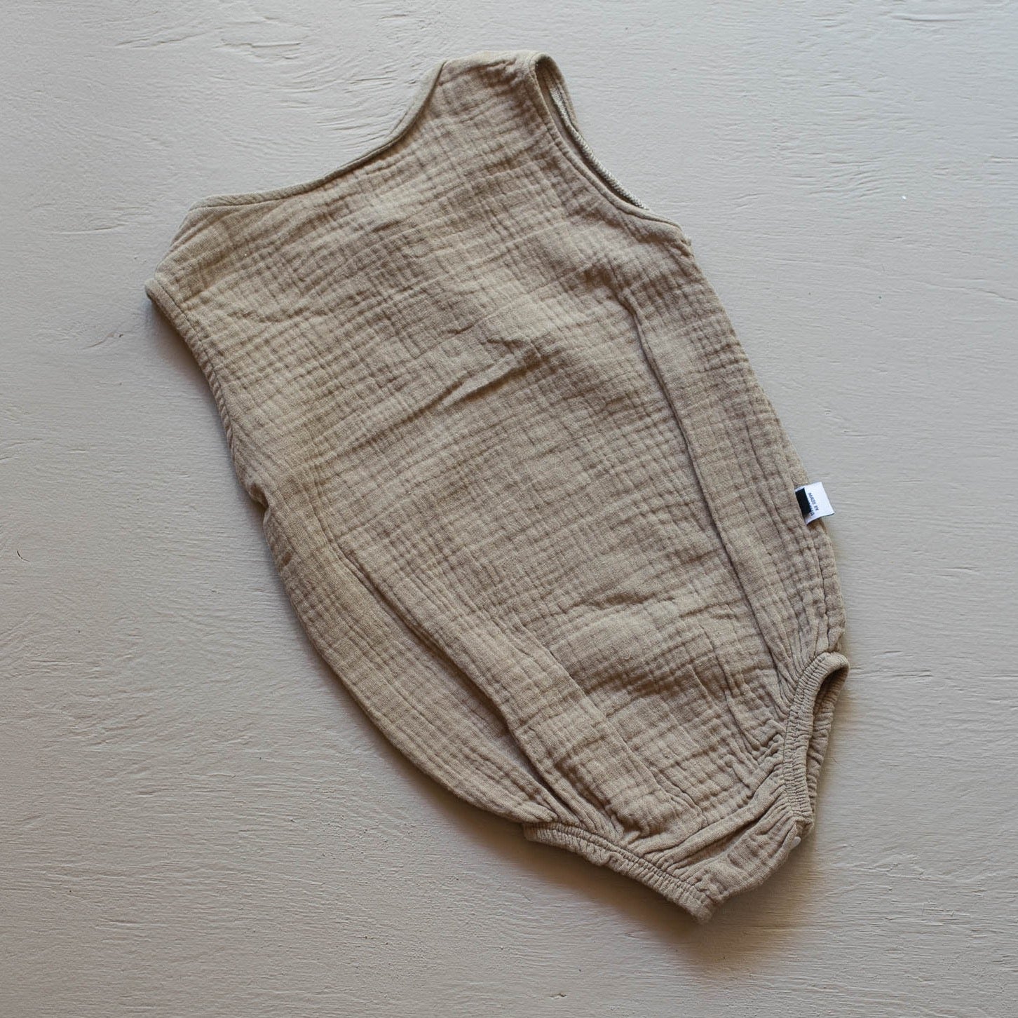 Neutral Baby romper mocha onesie jumpsuit organic cotton Australian made