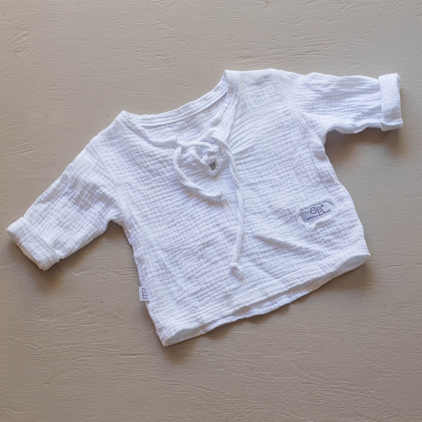 baby and toddler everyday top in white