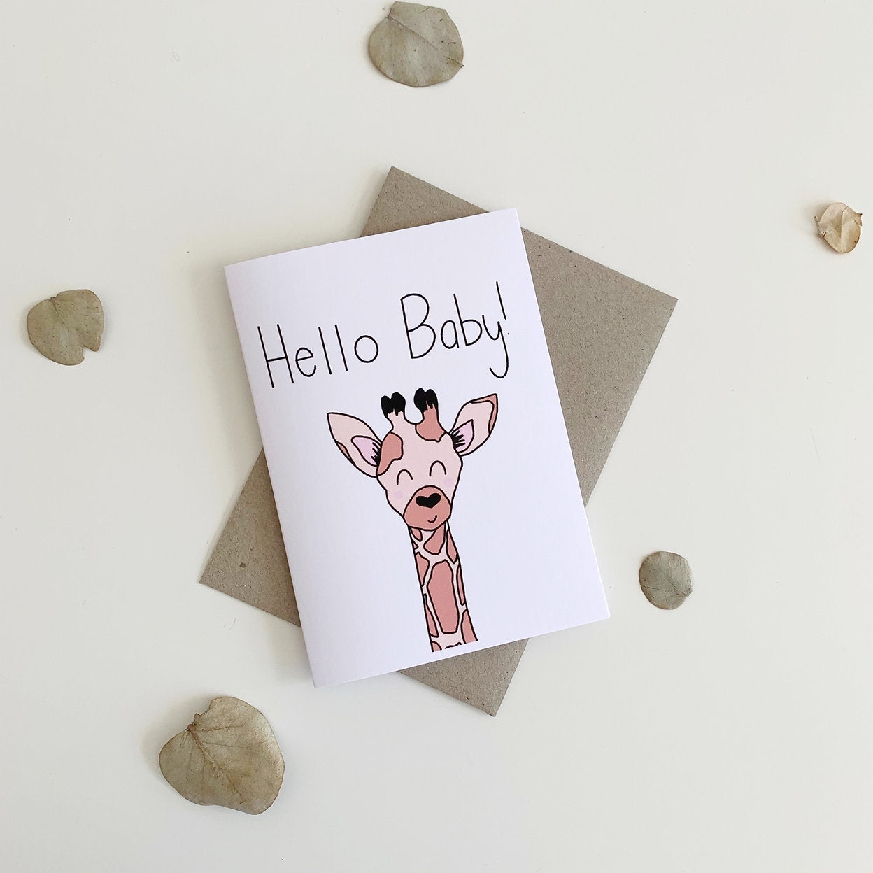 Hello Baby Plantable Gift Card