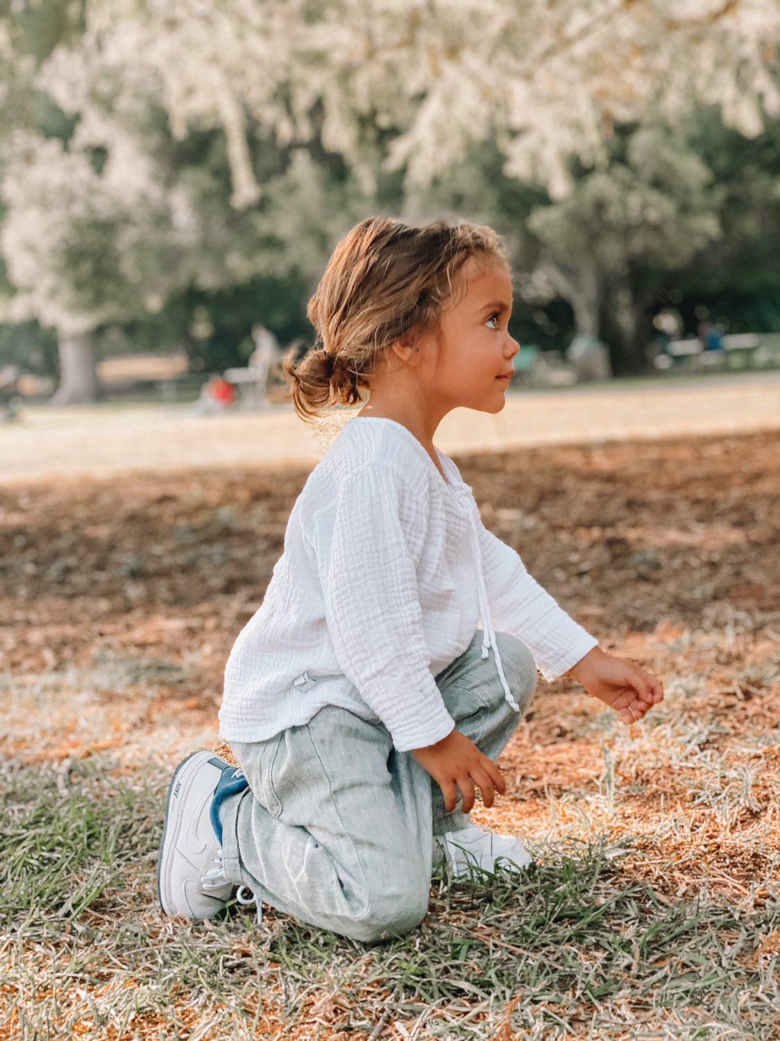 baby and toddler everyday top in white