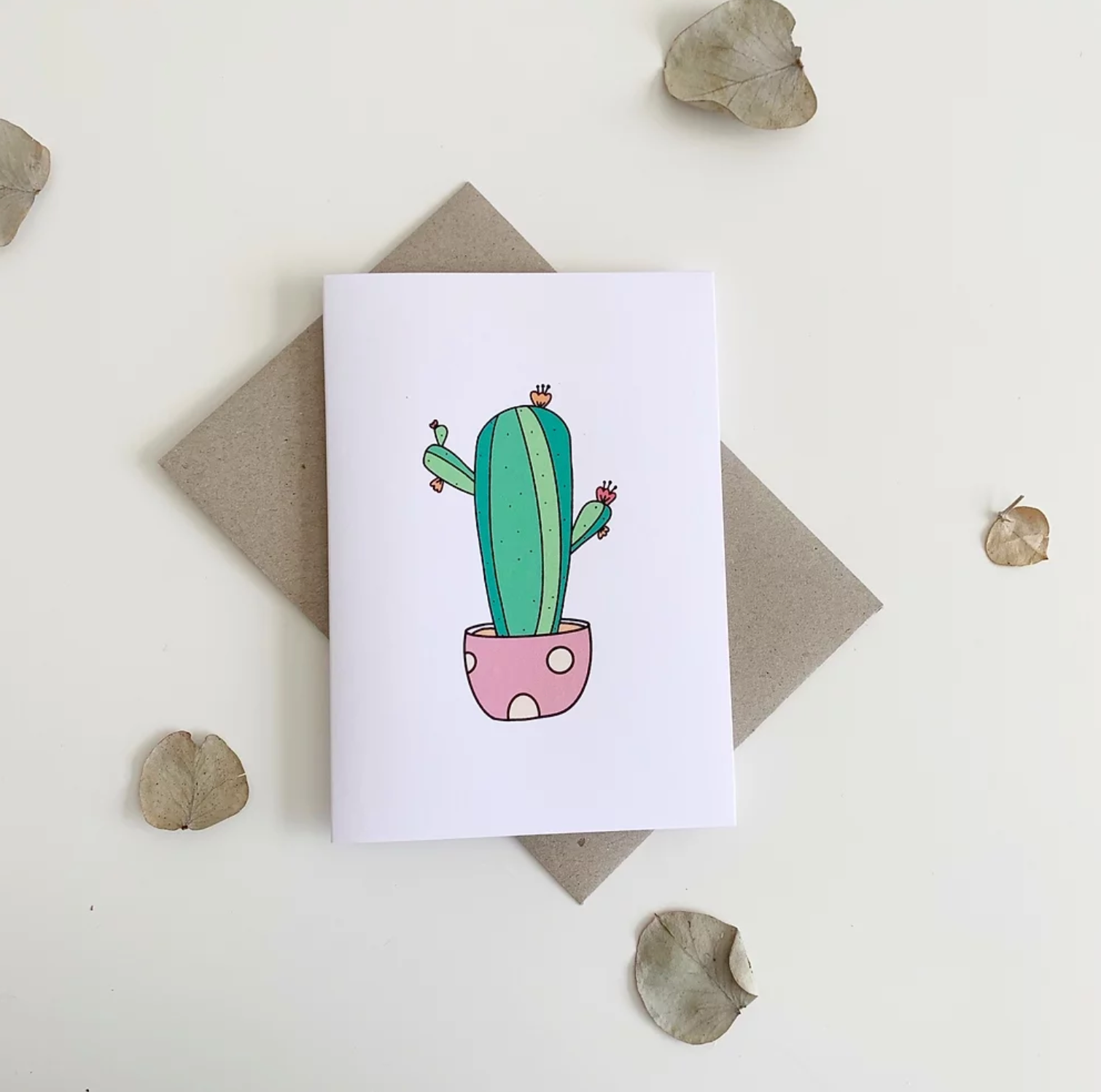 Cactus Plantable Seed Card