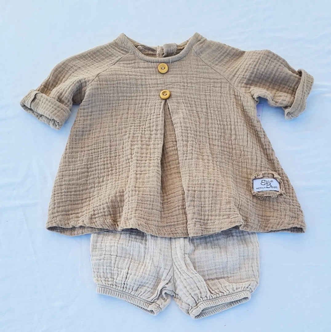 Boho Dress - Mocha